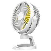 XO MF78 Ρυθμιζόμενος Ανεμιστήρας Γραφείου 4 ιντσών 1200mAh Λευκός